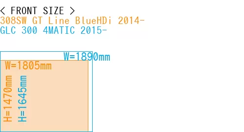 #308SW GT Line BlueHDi 2014- + GLC 300 4MATIC 2015-